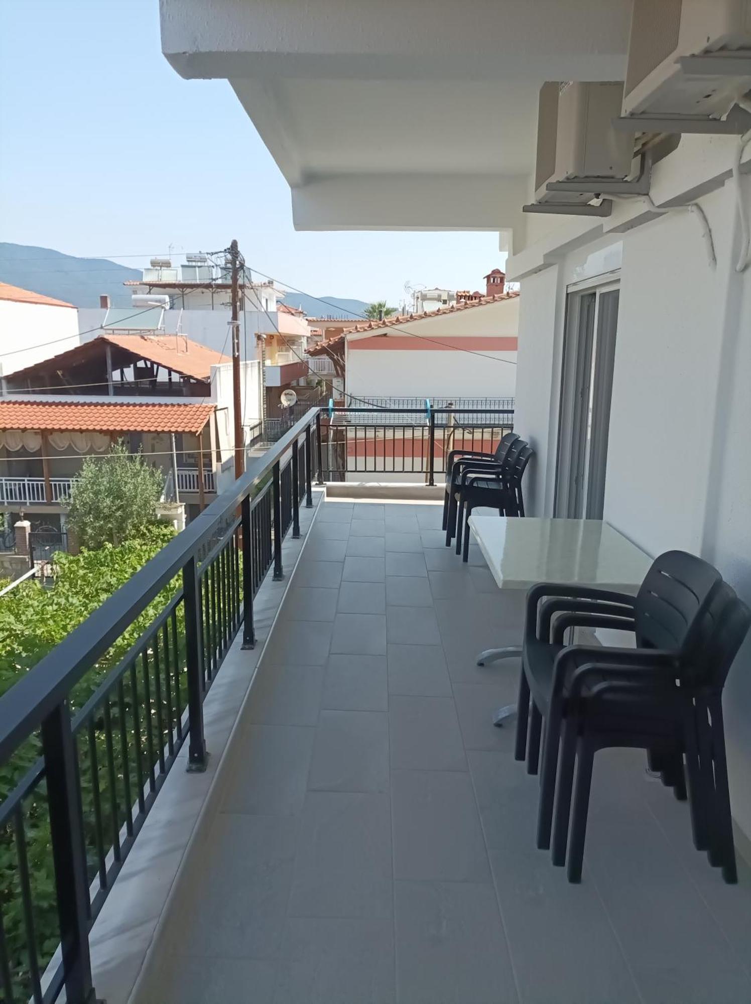 Kleanthis Blue Apartment Nea Vrasna Ngoại thất bức ảnh