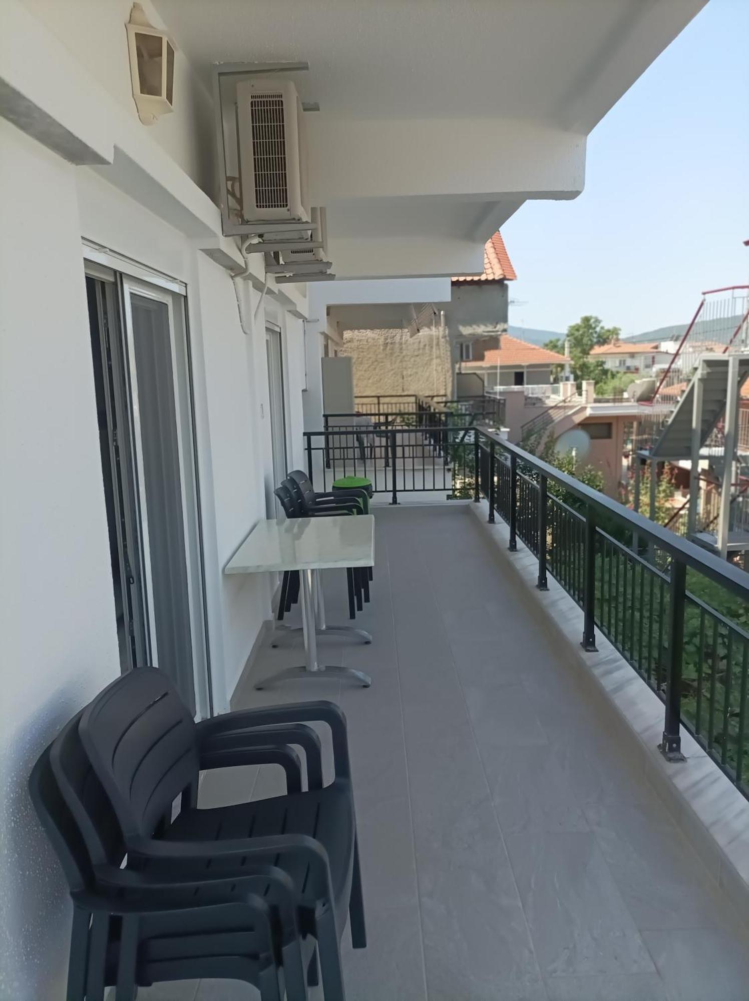 Kleanthis Blue Apartment Nea Vrasna Ngoại thất bức ảnh